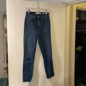 The Lola High Rise Skinny Crop, size: 25